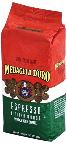 Medaglia D'Oro Whole Bean Coffee  17 oz